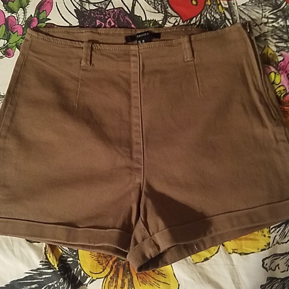 Forever 21 high waisted shorts